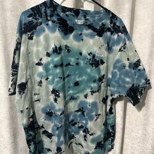 Pink Victoria Secret Tie Dye t-shirt